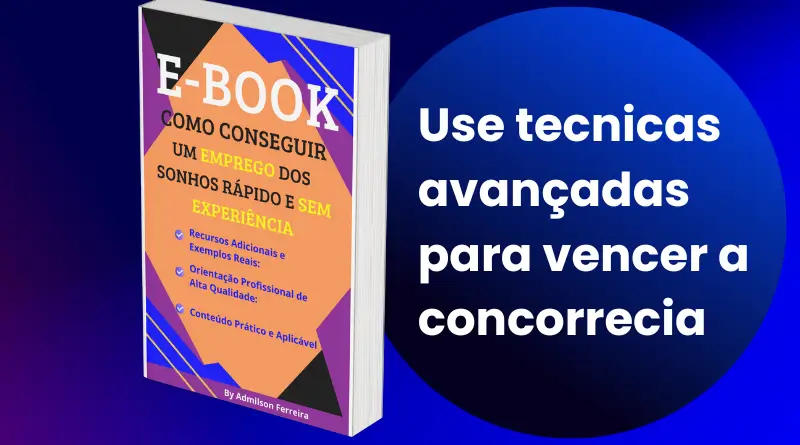 EBOOK Emprego dos Sonhos Como Conseguir Rápido e Sem Experiência